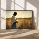 Jesus the Good Shepherd Wall Art Canvas Print -