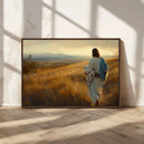 Jesus the Good Shepherd Wall Art Canvas Print -