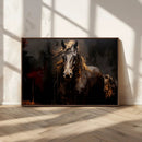 Abstract Black Horse Canvas Print for Farmhouse Wall Art | by MyGreatCanvas | Canvas Wall Art Prints | Photo Prints & Wall Decor