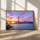 Golden Gate Bridge Wall Art Canvas Print – Framed San by MyGreatCanvas | Canvas Wall Art Prints | Photo Prints & Wall Decor