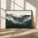 Misty Forest Canvas Print Wall Art Premium Canvas Print a