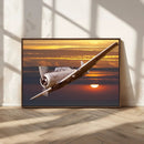 Old War Plane Wall Art Canvas Print by MyGreatCanvas | Canvas Wall Art Prints | Photo Prints & Wall Decor