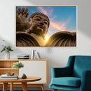 Buddha Statue and Daylight Wall Art, Buddha Statue Wall Art by MyGreatCanvas | Canvas Wall Art Prints | Photo Prints & Wall Decor