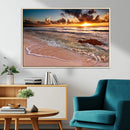 Sunset on Ocean Wall Art Canvas Print by MyGreatCanvas | Canvas Wall Art Prints | Photo Prints & Wall Decor