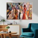 Abstract Afro American Jazz Canvas Wall Art | Music-Inspired by MyGreatCanvas | Canvas Wall Art Prints | Photo Prints & Wall Decor