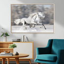 The White Horses Wall Art, Framed White Horses Wall Art