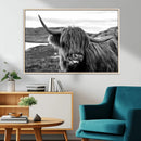 Longhorn Steer Canvas Print Wall Art, Highland Cow Canvas by MyGreatCanvas | Canvas Wall Art Prints | Photo Prints & Wall Decor