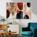 Boho Wall Art Canvas Print Set Mid-Century Prints Bohemian