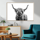 Fanny Scottish Highland Cow Cattle Art Print Farmhouse Wall