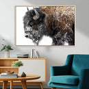 American Bison Wall Art Print – Majestic Buffalo Canvas