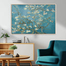 Vincent Van Gogh's Almond Blossom Abstract Wall Art Canvas,
