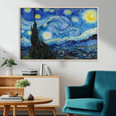 Vincent Van Gogh The Starry Night Abstract Wall Art Canvas