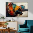 Abstract Guitar Wall Art Canvas | Vibrant Music-Inspired Art by MyGreatCanvas | Canvas Wall Art Prints | Photo Prints & Wall Decor