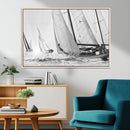 Yacht Sailboat Regatta Canvas Wall Art Canvas Print