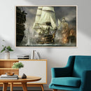 Pirate Ship War Wall Art Canvas Print by MyGreatCanvas | Canvas Wall Art Prints | Photo Prints & Wall Decor