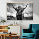 Scottish Cow Wall Art Canvas Print | Longhorn Wall Art | by MyGreatCanvas | Canvas Wall Art Prints | Photo Prints & Wall Decor