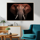 Wild Elephant Wall Art Canvas Print, Africa Savannah Wild by MyGreatCanvas | Canvas Wall Art Prints | Photo Prints & Wall Decor