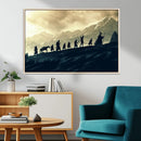 Fellowship Journey Wall Art – Fantasy Adventure Canvas Print by MyGreatCanvas | Canvas Wall Art Prints | Photo Prints & Wall Decor