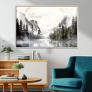 Yosemite Valley Wall Art Canvas Print – Framed and Ready to