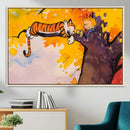 High-Quality Giclee Canvas Print – Framed Calvin Wall Art