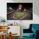 Fireworks at Angel Stadium – Los Angeles Angels Canvas