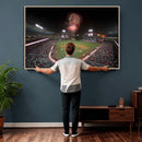 Fireworks at Angel Stadium – Los Angeles Angels Canvas