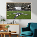 Dallas Cowboys Football Team Print - Arlington AT&T Stadium by MyGreatCanvas | Canvas Wall Art Prints | Photo Prints & Wall Decor