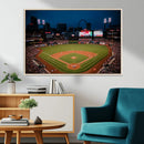 St. Louis Cardinals Baseball Team Print - Busch Stadium Wall by MyGreatCanvas | Canvas Wall Art Prints | Photo Prints & Wall Decor