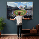 New York Mets Baseball Team Print - Citi Field Stadium Wall