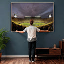 Michigan Wolverines Print - Michigan Stadium Wall Art Canvas
