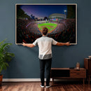Houston Astros Baseball Print Canvas - Houston Minute Maid