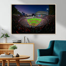 Houston Astros Baseball Print Canvas - Houston Minute Maid