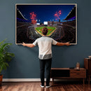 Truist Park Atlanta Braves Baseball Stadium Wall Art Print |