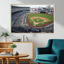 New York Yankees Baseball Team Print - Yankee Stadium Wall