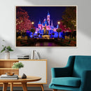 Disney Castle Wall Art – Framed Magic Kingdom Canvas by MyGreatCanvas | Canvas Wall Art Prints | Photo Prints & Wall Decor