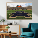 Notre Dame Stadium Giclee Canvas Print | Triptych Wall Art