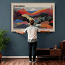 Yayoi Kusama Wall Art – Framed Japanese Abstract Art Print,