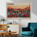 Framed Yayoi Kusama 1986 Wall Art Print – Japanese Wall Art