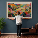 Framed Yayoi Kusama 1986 Wall Art Print – Japanese Wall Art