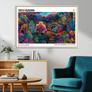 Framed Yayoi Kusama 1986 Wall Art Print – Japanese Wall Art
