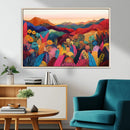 YAYOI KUSAMA Abstract Print - Landscape Canvas Wall Art