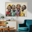Shai Yossef style Joyful Childhood Canvas Wall Art - by MyGreatCanvas | Canvas Wall Art Prints | Photo Prints & Wall Decor