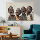 Shai Yossef Print - Joyful Childhood Canvas Wall Art -