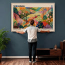 Yayoi Kusama Japanese Art Canvas Print, Abstract Art, Large