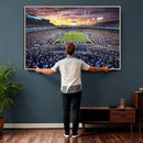 Kroger Field Wall Art Print - Kentucky Stadium Wall Art