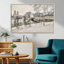 The Bow Bridge in Central Park Canvas, The Bow Bridge Canvas by MyGreatCanvas | Canvas Wall Art Prints | Photo Prints & Wall Decor