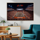 Texas Stadium Night Game Wall Art Canvas Print – Vibrant