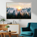 Abstract Forest Wall Art - Serene Nature Canvas Print with by MyGreatCanvas | Canvas Wall Art Prints | Photo Prints & Wall Decor