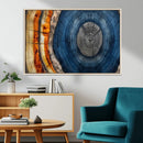 Abstract Tree Rings Wall Art Canvas Print – Modern Wood by MyGreatCanvas | Canvas Wall Art Prints | Photo Prints & Wall Decor