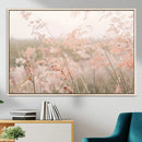 Pastel Grasses Wall Art Canvas Print – Framed Soft Meadow